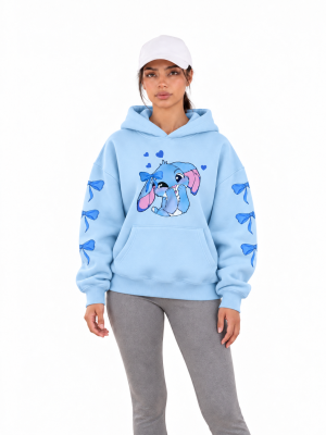 هودي Bunny Bow – قطن 100%